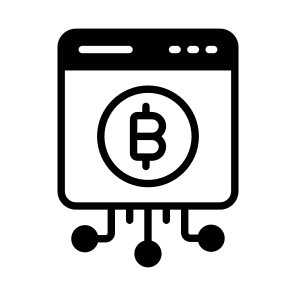 Website, Asset, Trading, Bitcoin, Crypto icon