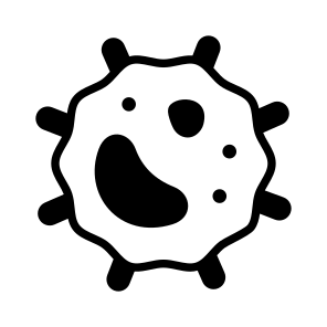 Virus, Pathogen, Infection, Microbe, Disease icon