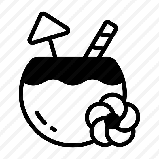 Coconut, Drink, Fruit, Exotic, Tropical preview