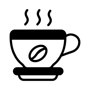 Coffee, Caffeine, Espresso, Drink, Beverage,, icon