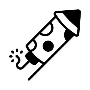Firecracker, Fireworks, Pyrotechnics, Celebration, Rocket icon