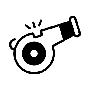 Whistle, Toot, Shrill, Noisemaker, Instrument icon