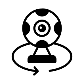 Cam, Camera, Webcam, Monitoring, Device icon