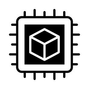 Chip, Microchip, Microprocessor, Modelling, Simulation icon