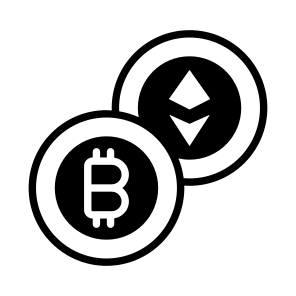 Crypto, Cryptocurrencies, Bitcoin, Money, Finance icon