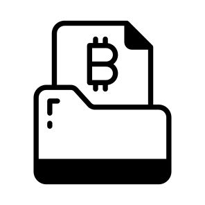 Crypto, Cryptocurrency, Bitcoin, Money, Finance icon