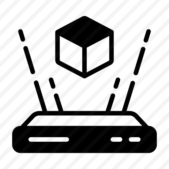 D, Modelling, Cube, Hologram, Simulation preview