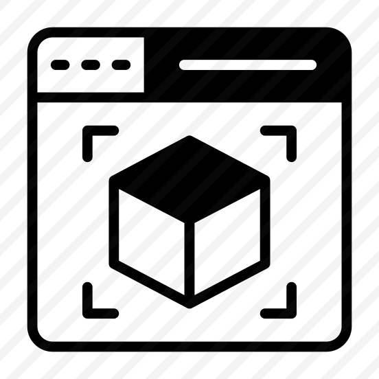 D, Modelling, Model, Cube, Rendering preview