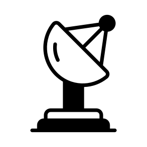 Dish, Satellite, Communication, Antenna, Technology icon