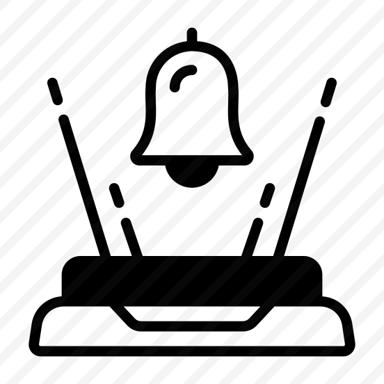 Hologram, Bell, Notification, Alert, Projection preview
