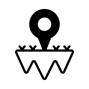 Land, Location, Navigation, Gps, Tracking icon