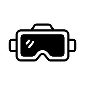 Virtual, Glasses, Goggles, Device, Vr icon