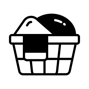 Basket, Clothes, Dirty, Handbasket, Housekeeping icon