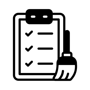 Brush, List, Checklist, Clipboard, Tasks icon