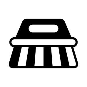 Brush, Scrubbing, Tool, Housekeeping, Laundry icon