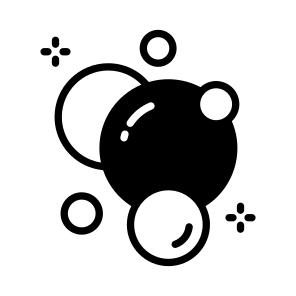 Bubbles, Detergent, Washing, Soap, Housekeeping icon