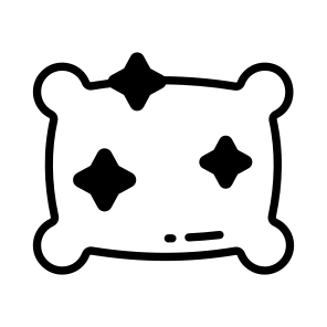 Clean, Washed, Pillow, Cushion, Housekeeping icon