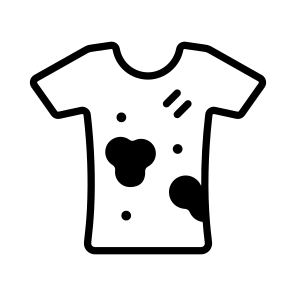 Dirty, Shirt, Tee, Clothe, Laundry icon