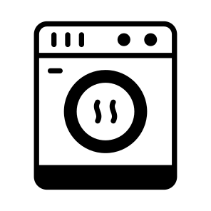 Dryer, Machine, Electronic, Appliance, Housekeeping icon
