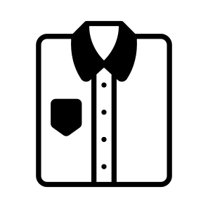 Shirt, Clothes, Apparel, Garment, Folded icon