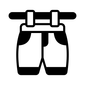 Shorts, Pants, Clothes, Garment, Housekeeping icon