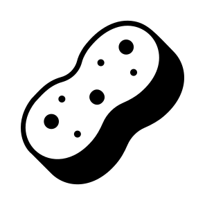 Sponge, Soft, Accessory, Housekeeping, Housework icon