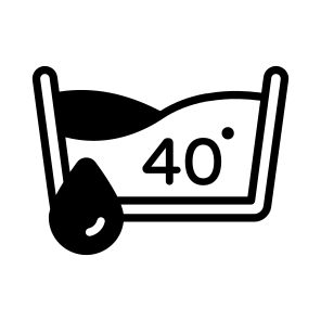 Temperature, Water, Tub, Degree, Housekeeping icon