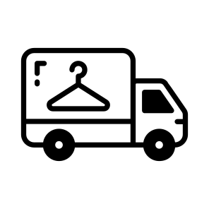 Van, Vehicle, Transport, Housekeeping, Laundry icon