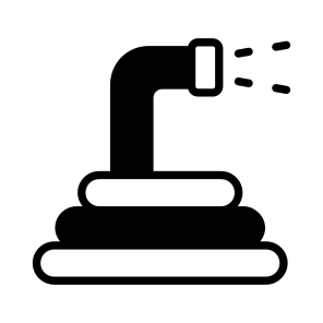 Water, Pipe, Hose, Sprinkler, Housekeeping icon