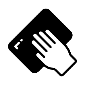 Wiping, Hand, Napkin, Tissue, Housekeeping icon