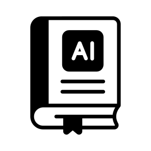 Ai, Learning, Artificial Intelligence, Education, Book icon