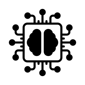 Barin, Processor, Artificial, Intelligence, Microprocessor icon