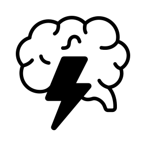 Brainstorming, Brain, Energy, Power, Knowledge icon