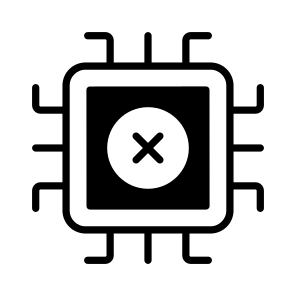 Chipp, Error, Microprocessor, Microchip, Processor icon