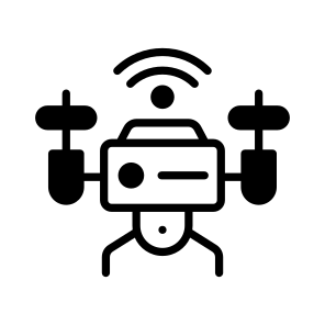 Drone, Technology, Artificial, Intelligence, Automation icon