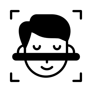 Face, Detection, Recognition, Scanning, Authentication icon