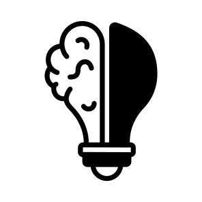 Idea, Generation, Creation, Progress, Artificial icon