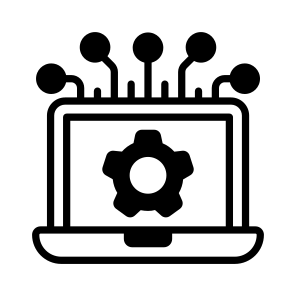 Laptop, Configuration, Customization, Developpement, Service icon