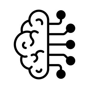 Neural, Network, Artificial, Intelligence, Ai icon