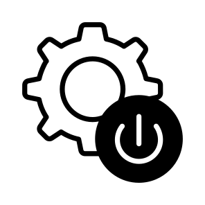 Power, Setting, Control, Switch, Off icon