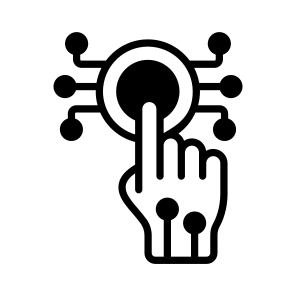 Robotic, Hand, Artificial, Intelligence, Interaction icon