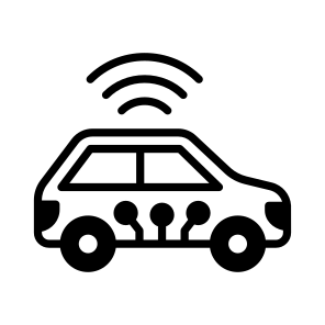 Smart, Car, Technology, Automobile, Artificial icon