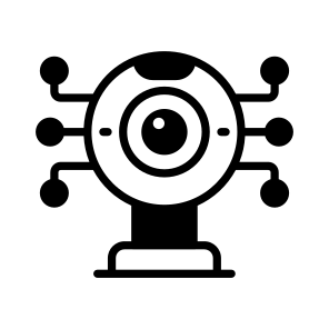 Webcam, Internet, Camera, Security, Device icon