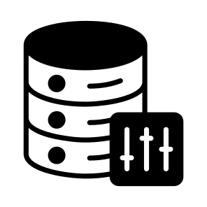 Data, Database, Db, Setting, Management icon