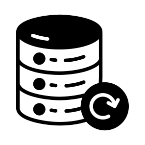 Data, Database, Reload, Refresh, Backup icon