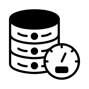 Data, Db, Performance, Testing, Speed icon
