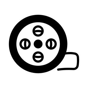 Data, Film, Reel, Movie, Cinema icon