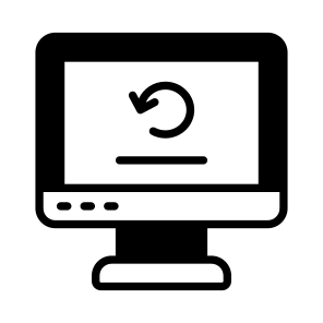 Data, Refresh, System, Reboot, Update icon