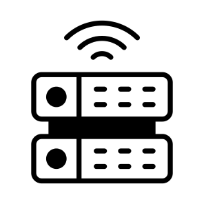 Data, Server, Datacenter, Connection, Internet icon