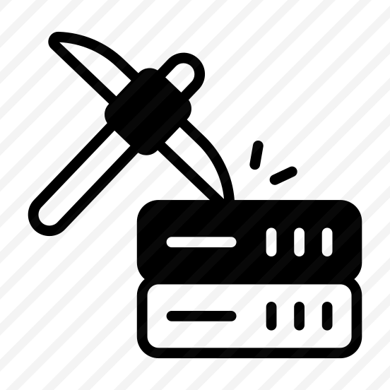 Data, Server, Datacenter, Mining, Pickaxe preview